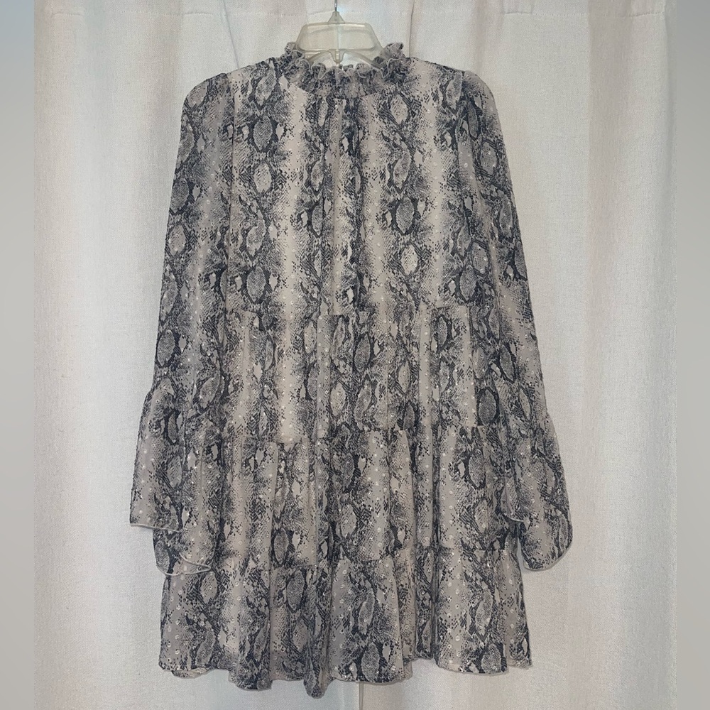 Altard State Snake Print Dress